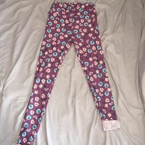 Geometric animal print LuLaRoe leggings